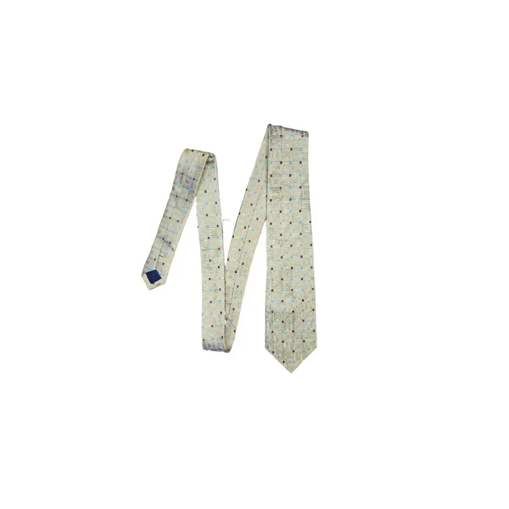 Vintage Talbots Kids Yellow Pure Silk Tie